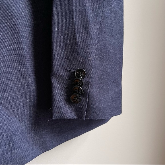 H&M Mens Blue Blazer Size Medium 44R - Picture 7 of 7